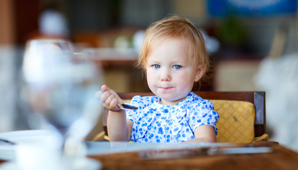 Girl Having Breakfast