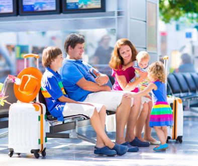 Family At The Airport